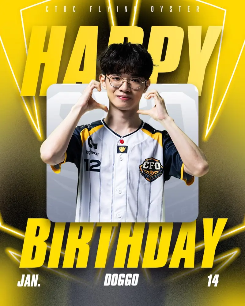 开云体育官网-CFO庆祝Doggo生日：期待队长带著牡蛎们继续疯狂收割