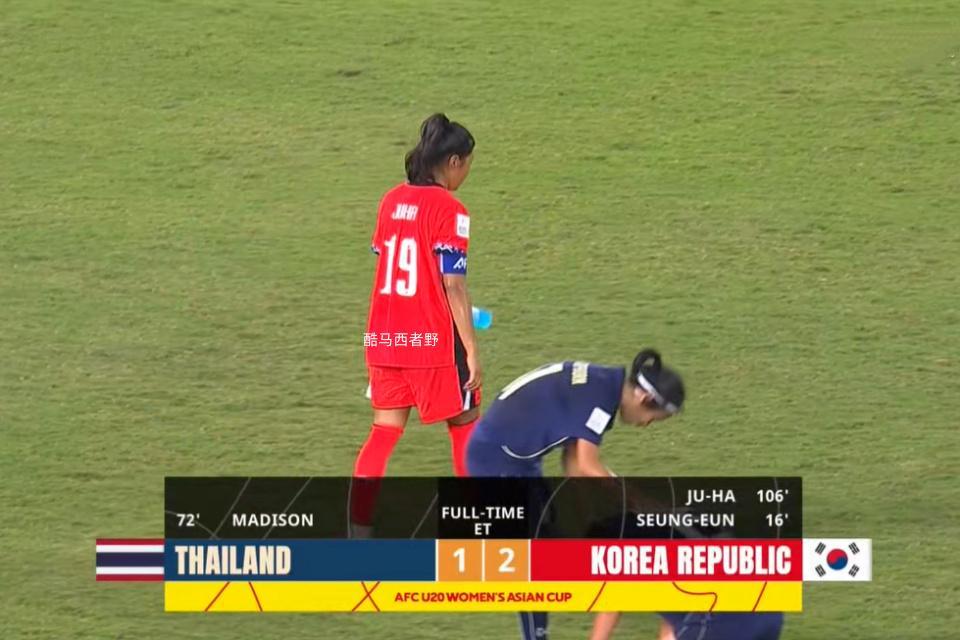 U20女足亚洲杯赛后评球，泰国vs韩国